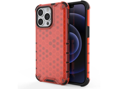 Funda Apple iPhone 13 Pro LMOBILE Anti-Choque (Rojo)