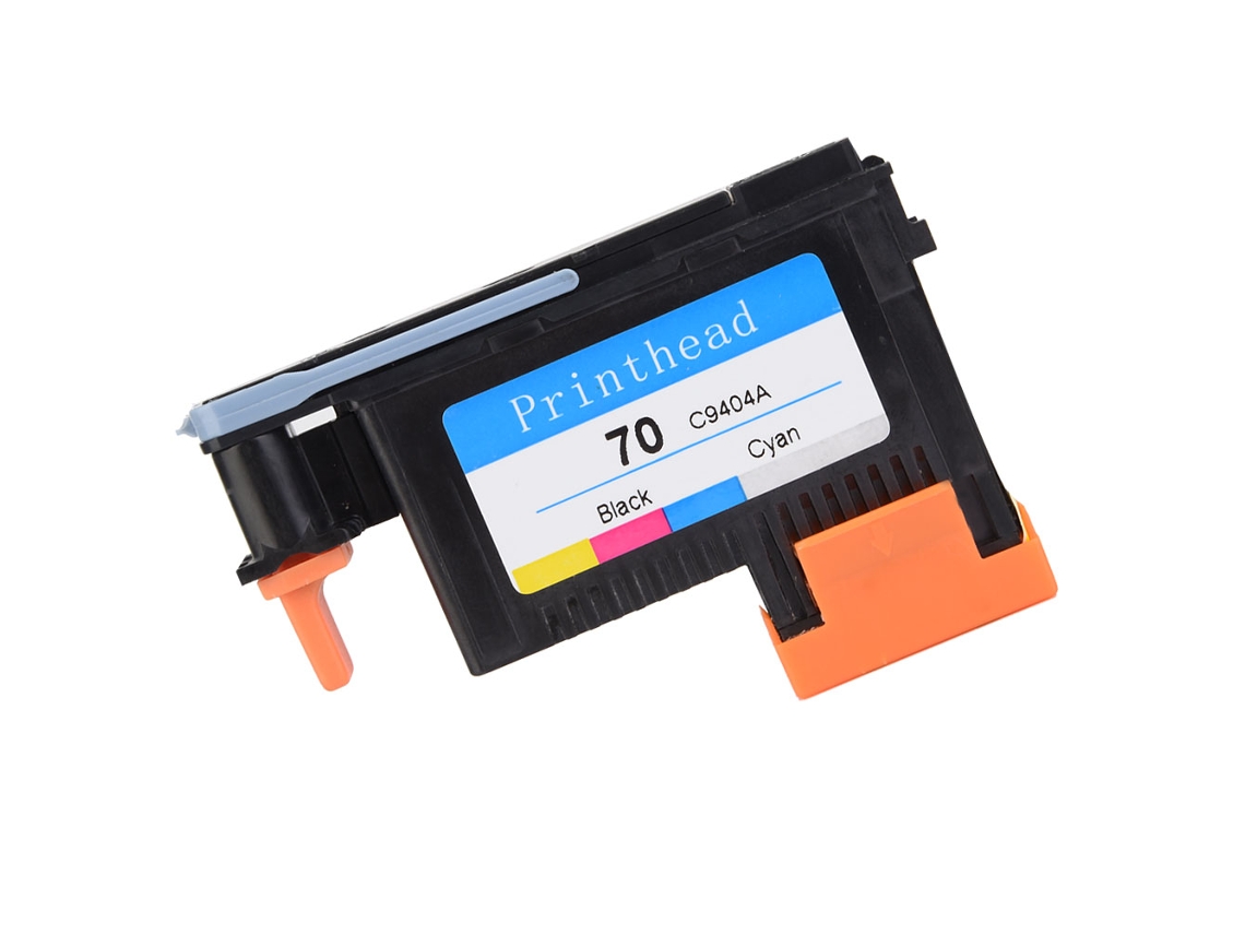 Cabezal de impresión HP 70 para Designjet Z2100 Z3200 Z3100 Series Negro Mate + Cian C9404a