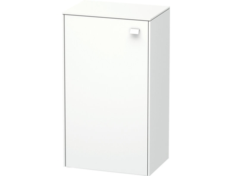 Armario DURAVIT Brioso de media altura Individual 1 puerta con bisagras a la izquierda 2 baldas de cristal altura mín. 61,0 cm - máx. 91,0 cm a