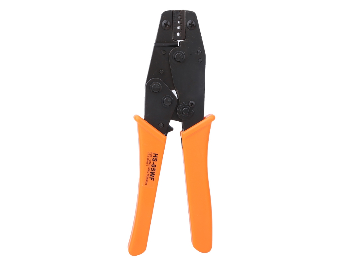 Alicates De Crimpado Manuales Con Mango Naranja, 0,5-6 Mm, 20-10 Awg