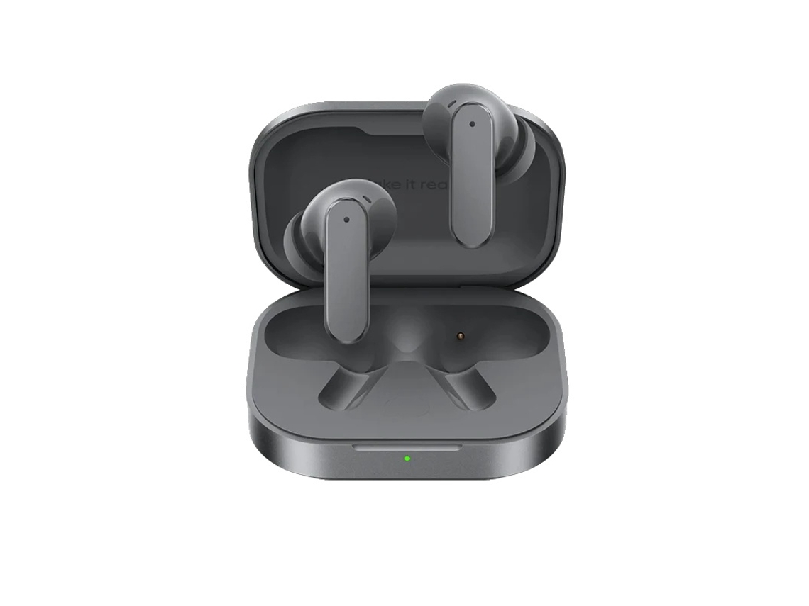 Auriculares Bluetooth 5.4 con cancelación activa de ruido, color gris maestro.