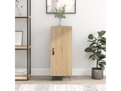 Aparador Madera Contrachapada Color Roble Sonoma 34,5x34x90 Cm