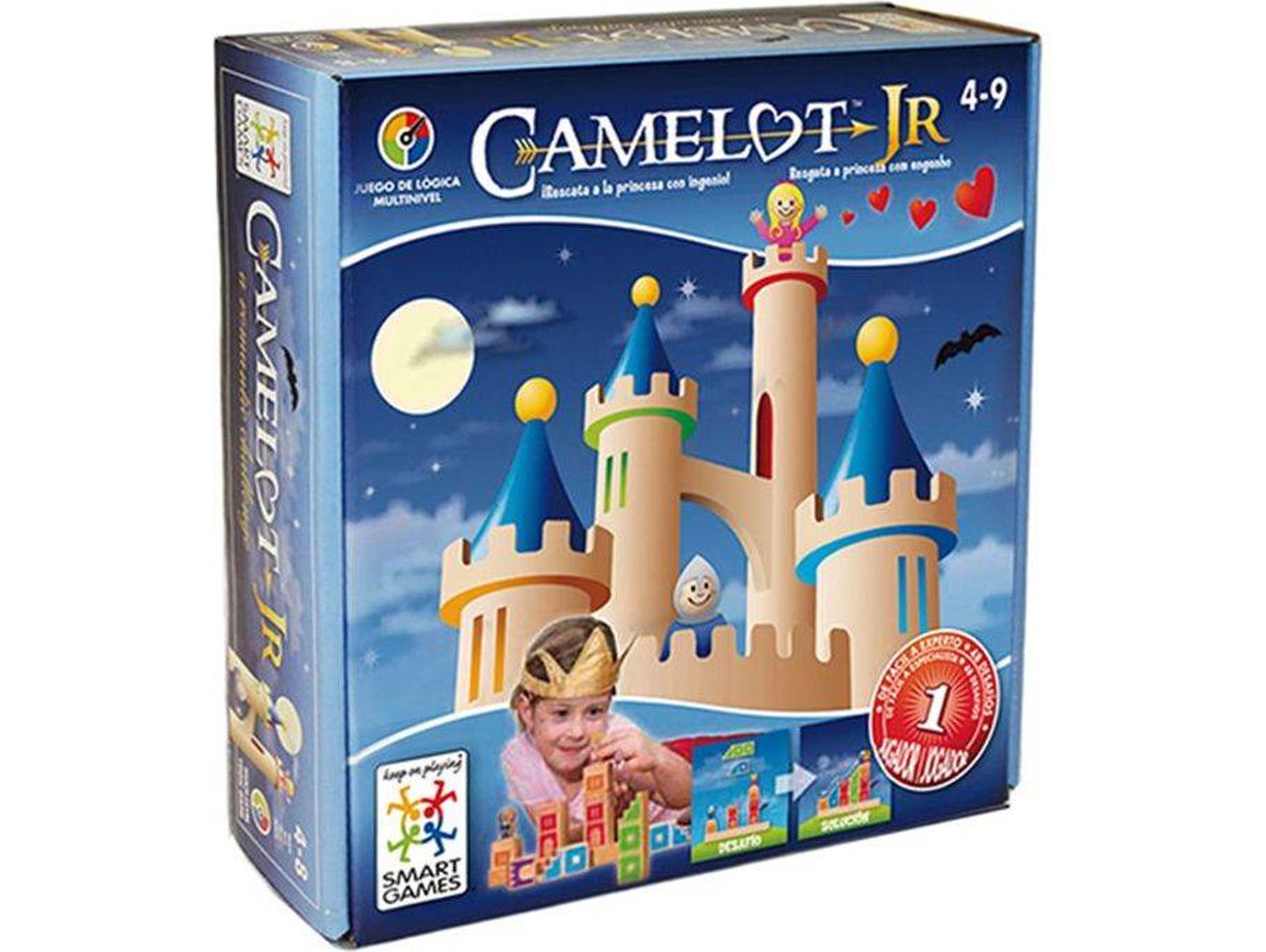 Juego de Mesa LUDILO Camelot Jr Juego de Mesa De Madera
