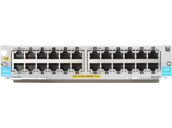 Módulo de Conmutador HP 24-port 10/100/1000BASE-T PoE+ MACsec v3 zl2 Module