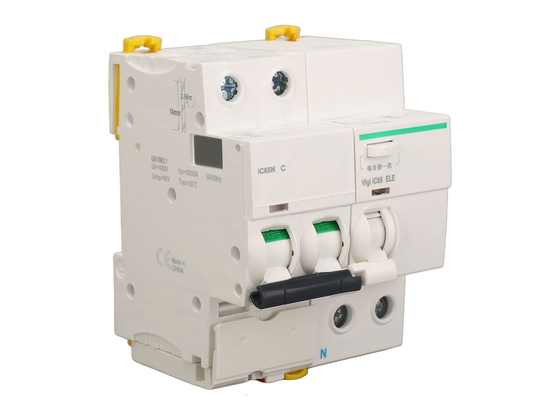 Omni-disyuntor De Seguridad Con Protección Contra Fugas Para Edificios Residenciales Y Comerciales Ac 400v 25a