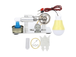 Mini modelo de motor de vapor, juguete DIY para niños, experimento físico educativo