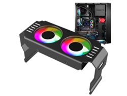 Disipador De Aire Para Cpu Con Doble Ventilador Silencioso De 120 Mm