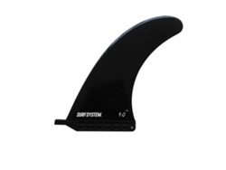 Fin Longboard 7´´ Preto 17.8 Cmsurf System