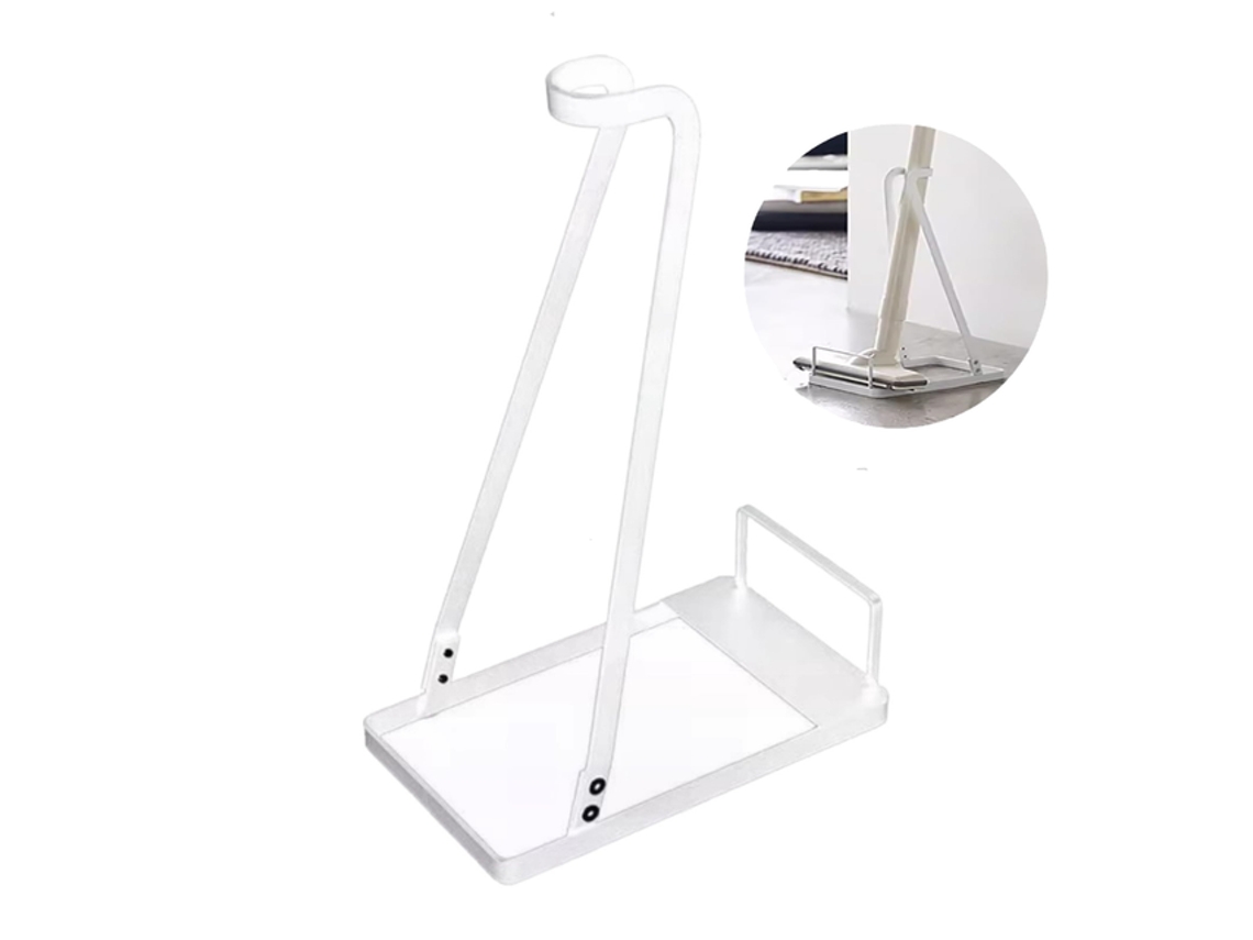 Soporte universal para aspiradora, metal, blanco Tommy01