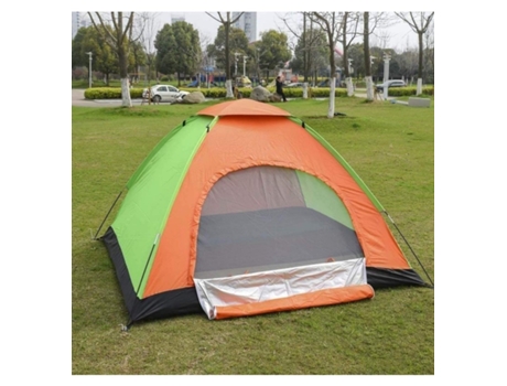 Tienda De Campaña para 2 Personas Impermeable Acampada Camping Carpa Multicolor DED