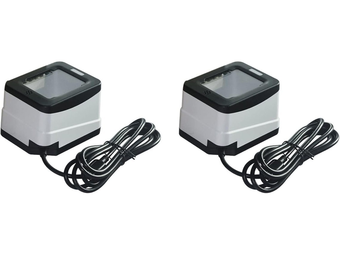 2x Xt2001b Caja De Pago Móvil Con Escáner De Código De Barras Usb/rs232