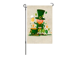 Bandera Decorativa De Doble Cara De San Patricio Para Jardín, Ideal Para La Decoración Del Hogar Al Aire Libre S07