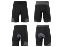 Calzoncillos De Ciclismo De Espuma 2 En 1 Para Hombre: Calzoncillos Transpirables Con Bolsillos Para Entrenamiento Y Ciclismo.
