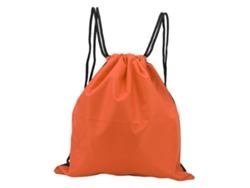 Mochila Deportiva De Gran Capacidad Con Cordón, Resistente Al Agua, Ideal Para Ir Al Gimnasio, Ir De Compras, Color Naranja.