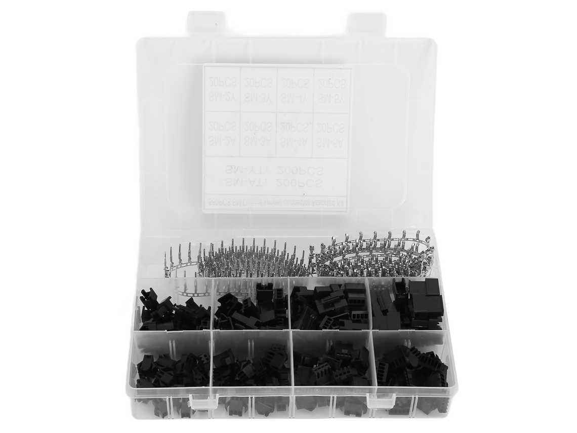 Kit De Conectores Sm Con 560 Piezas Para Altavoces, Monitores Y Electrodomésticos.