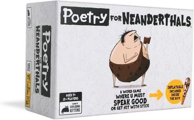 Juego de Mesa EXPLODING KITTENS Poetry for Neanderthals (Inglés)