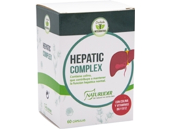 Complemento Alimentar NATURLIDER Hepatic - Complexulas Vegetales (60 Cápsulas)