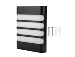 2026-lámpara De Pared Led 18w Exterior Impermeable Para Balcón, Corredor, Habitación, Jardín Ac85-265v