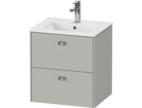 Mueble DURAVIT Brioso de baño de pared Compact 52,0 x 41,9 cm con 2 cajones incl. recorte de sifón y delantal para lavabo ME by Starck 233653