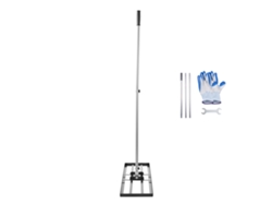 Nivelador de césped Succebuy con mango, base de 254 x 914 mm