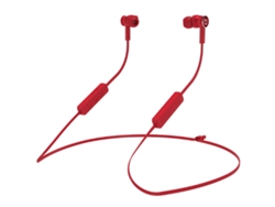 Auriculares Bluetooth HIDITEC Aken (In Ear - Micrófono - Rojo)