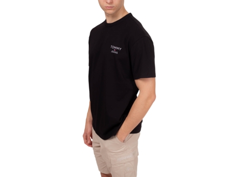Camiseta de Hombre TOMMY JEANS Negro (M)