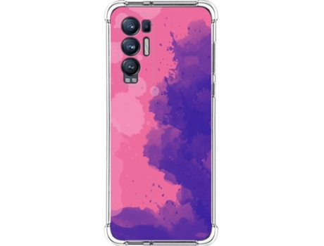 Carcasa Oppo Find X3 Neo 5G TUMUNDOSMARTPHONE Acuarela 07 Multicolor