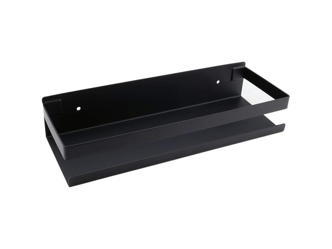 Repisa De Pared Para Baño Moderna 20-40cm Acero Inoxidable Mate Negro Para Baño Cocina Ducha Almacenamiento
