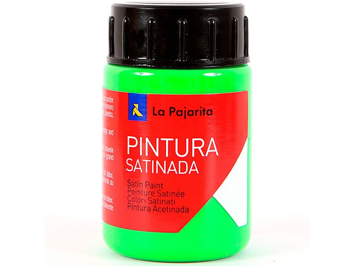 Pintura Satinada LA PAJARITA Latex Primer Verde Vivo 35ml