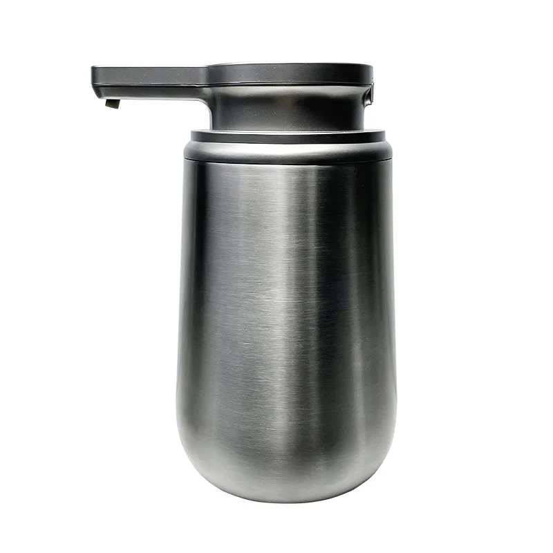 (líquido) Dispensador De Jabón Automático De Acero Inoxidable Operado Por Sensor, Recargable
