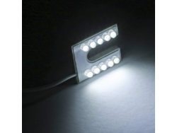 2026-luz Led Para Máquina De Coser U 10leds 2w Ac110-250v Base Fija Para Tareas Domésticas
