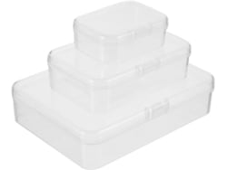 Cajas De Almacenamiento De Plástico De 28 Piezas Con Tapa Para Cuentas, Alfileres Y Objetos Pequeños.