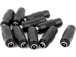10 Adaptadores De Conector Hembra A De Alimentación De Cc De 2. 1 X 5.