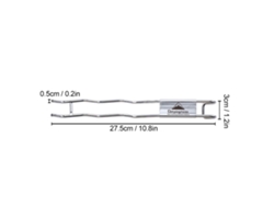 Soporte De Acero Inoxidable Para Parrilla De Barbacoa, Mango Ergonómico Para Levantar La Parrilla De Cocina.