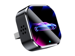 Adaptador Carplay Sem Fio, Plug Play, Compatível Com Apple Ios 10+ E Carros Com Carplay Com Fio (preto) Eifson