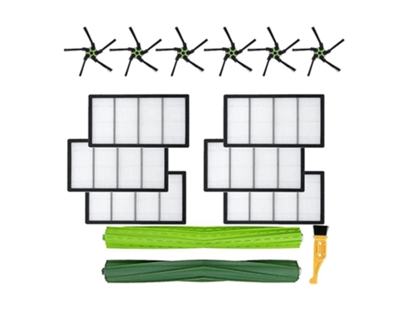 Acessórios de Aspirador S9 S9+ para escobas Cepillo principal Cepillo lateral Filtro Hepa A