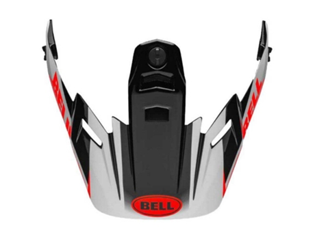 Visera BELL Mx- Blanco de Motociclista (Talla Único)