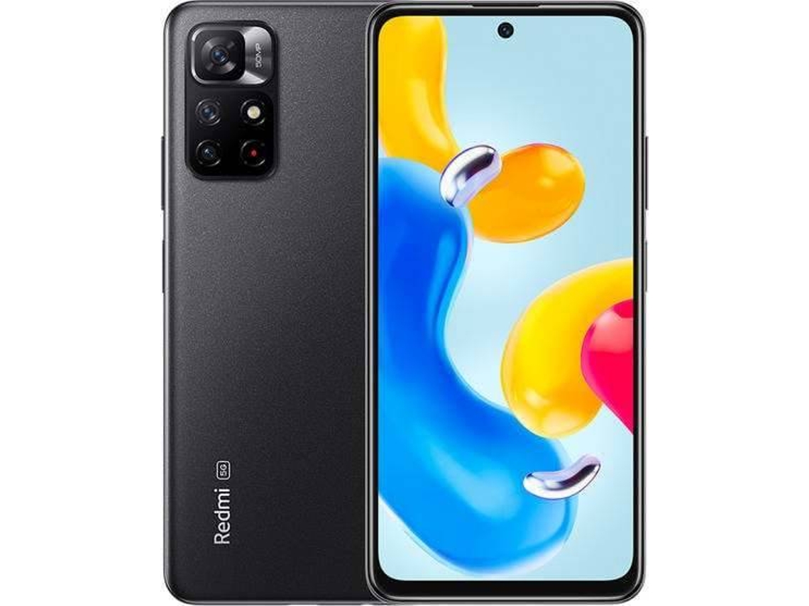 Smartphone XIAOMI Redmi Note 11S 5G (6.6'' - 4 GB - 128 GB - Negro)