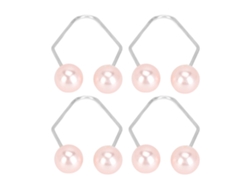 2 Pares De Pelotas De Entrenamiento Rosas Con Forma De Hoyuelos Para Las Mejillas Faciales