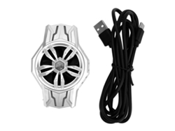 Resfriador De Celular Com Clip S1 Dissipador De Calor Semiconductor Para Jogos Vídeos Prata
