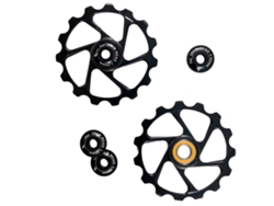 Polia Da Roda Ceramic 11S 2 Unidades Prateado 15Tlola