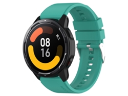Correa de silicona para Samsung Galaxy Watch 3 con cabeza saliente y hebilla plateada CSYY (22 mm)