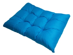 Cojín palet 120x80cm cojín del asiento europalets cojín de suelo infantil Cojín palet exterior azul SETGARDEN
