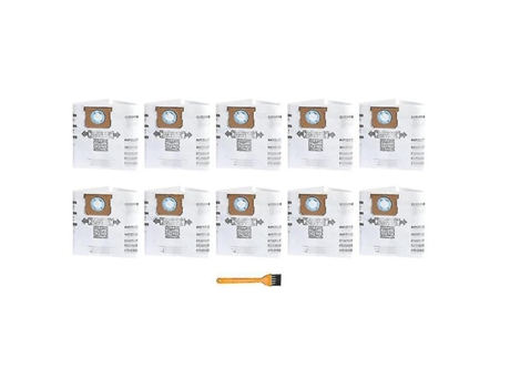 Accesorio Aspiradoras Universal Compatibilidad Bolsa Filtro 10 Pzas Vac 5-8 Galones Tipo E