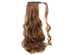 Extensión De Cabello Cola De Caballo Clip Con Ondas Largas Para Mujeres De Pelo Sintético Resistente Al Calor