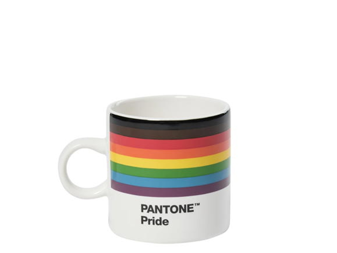 Taza de Expreso BEBLAU Pantone Copenhagen Design Pride (120 ml - Rainbow)