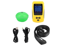 Sonar eléctrico portátil, inalámbrico e impermeable para pesca. Accesorio para buscador de peces.