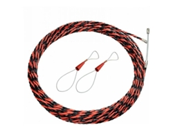 Kit de extractor de cables eléctricos de 6 mm, aguja de electricista de 50 m con extensión retráctil de acero espiral flexible para extraer cables.