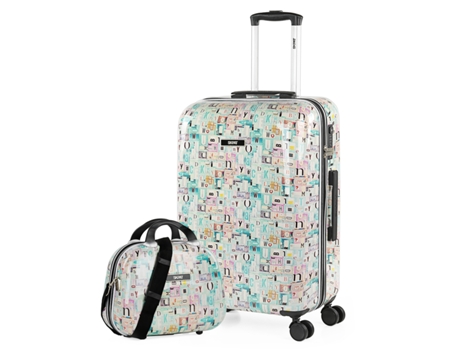 Juego De Maletas Pc SKPAT Lucca azul (44X67x24 Cm - 64L)