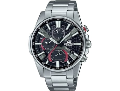 Reloj CASIO Edifice Bluetooth Hombre (Acero - Plateado)